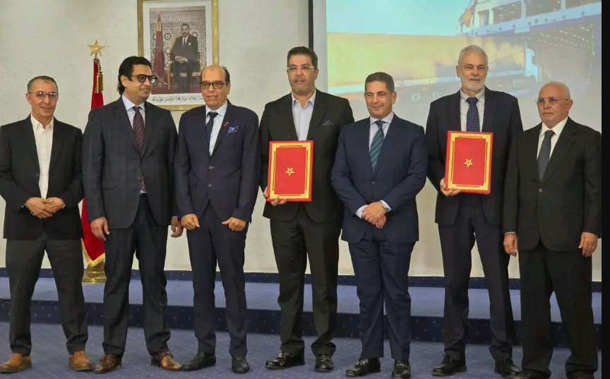 اكادير 11 التوقيع على بروتوكول اتفاق لإطلاق الخط البحري أكادير-دكار