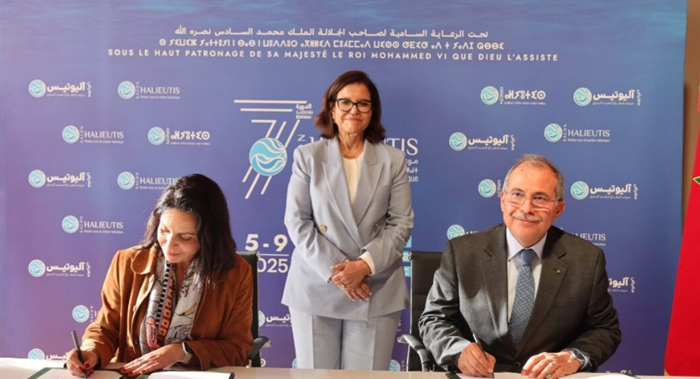 مجموعة القرض الفلاحي للمغرب وهيئة الأمم المتحدة للمرأة توقعان على اتفاق لتعزيز الادماج الاقتصادي للنساء العاملات في قطاع الصيد 4 %D9%82%D8%B1%D8%B6