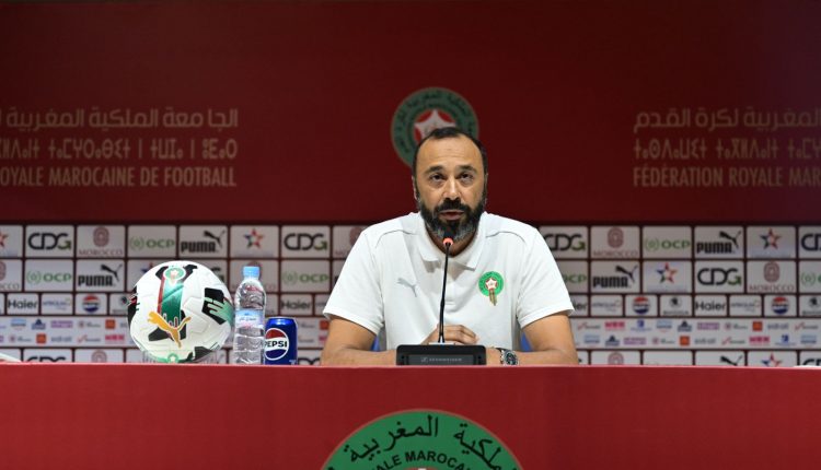 مدرب المنتخب الوطني الرديف السيد طارق السكتيوي