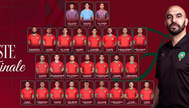 لائحة 27 لاعبا للمباراتين الوديتين أمام الموزمبيق وأوغندا