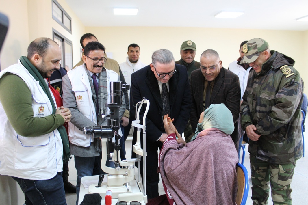 ورزازات.. تقديم 3965 خدمة صحية لفائدة ساكنة جماعة تديلي المتضررة من موجة البرد والتساقطات الثلجية ورزازات.. تقديم 3965 خدمة صحية لفائدة ساكنة جماعة تديلي المتضررة من موجة البرد والتساقطات الثلجية