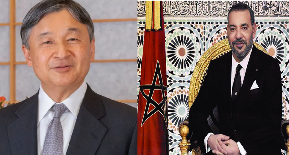 جلالة الملك محمد السادس يهنئ إمبراطور اليابان بمناسبة عيد ميلاده جلالة الملك محمد السادس يهنئ إمبراطور اليابان بمناسبة عيد ميلاده