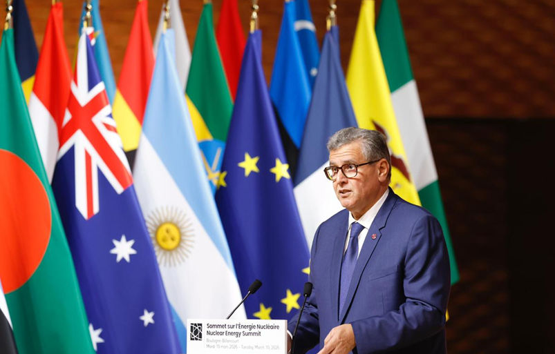 27 دولة من بينها المغرب توقع إعلانا حول تمويل الطاقة النووية بباريس 27 دولة من بينها المغرب توقع إعلانا حول تمويل الطاقة النووية بباريس