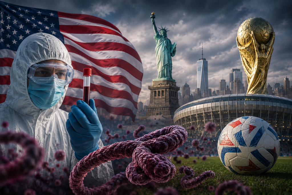 مخاوف من احتمال تفشّي الإيبولا في الولايات المتحدة مع اقتراب كأس العالم مخاوف من احتمال تفشّي الإيبولا في الولايات المتحدة مع اقتراب كأس العالم