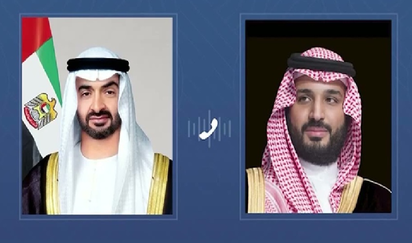 ولي العهد السعودي يعرب عن إدانة المملكة للاعتداءات الإيرانية التي استهدفت الإمارات ولي العهد السعودي يعرب عن إدانة المملكة للاعتداءات الإيرانية التي استهدفت الإمارات