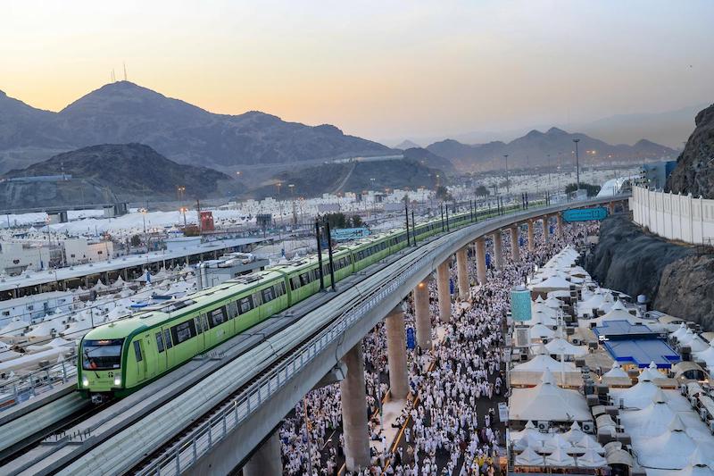 موسم الحج .. جاهزية تشغيلية كاملة لقطار المشاعر المقدسة لخدمة حجاج بيت الله الحرام موسم الحج .. جاهزية تشغيلية كاملة لقطار المشاعر المقدسة لخدمة حجاج بيت الله الحرام
