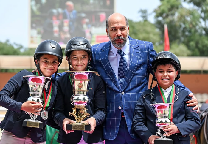 أسبوع الفرس 2026 (بطولة المغرب للقفز على الحواجز لأقل من 13 سنة).. الفارس فيصل بيشا يفوز بجائزة صاحب السمو الملكي ولي العهد الأمير مولاي الحسن أسبوع الفرس 2026 (بطولة المغرب للقفز على الحواجز لأقل من 13 سنة).. الفارس فيصل بيشا يفوز بجائزة صاحب السمو الملكي ولي العهد الأمير مولاي الحسن