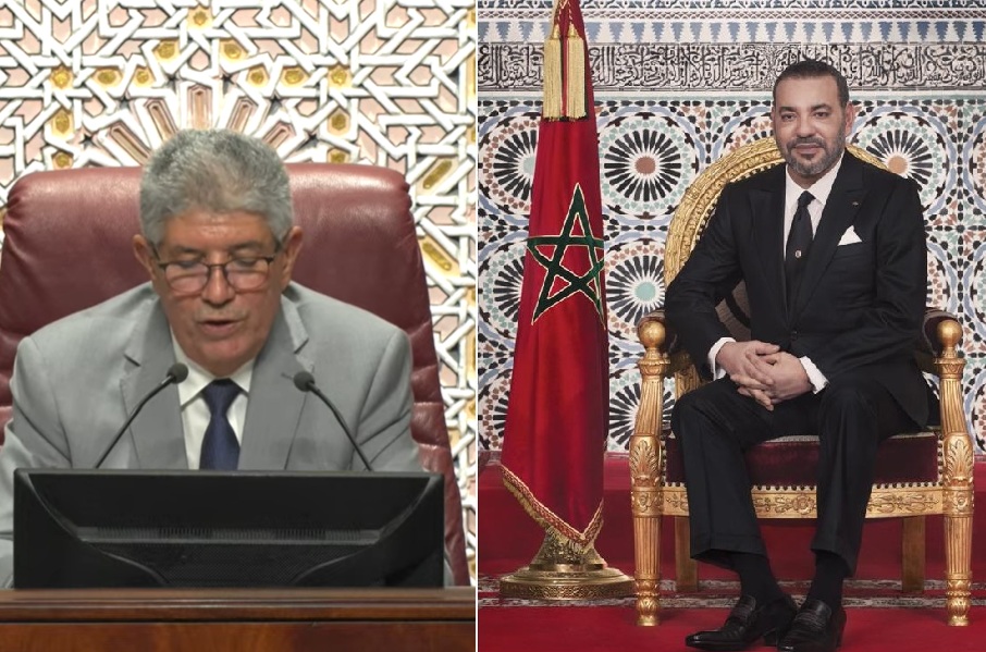 برقية تهنئة من جلالة الملك إلى السيد أحمد التويزي بمناسبة انتخابه رئيسا لمجلس النواب برقية تهنئة من جلالة الملك إلى السيد أحمد التويزي بمناسبة انتخابه رئيسا لمجلس النواب